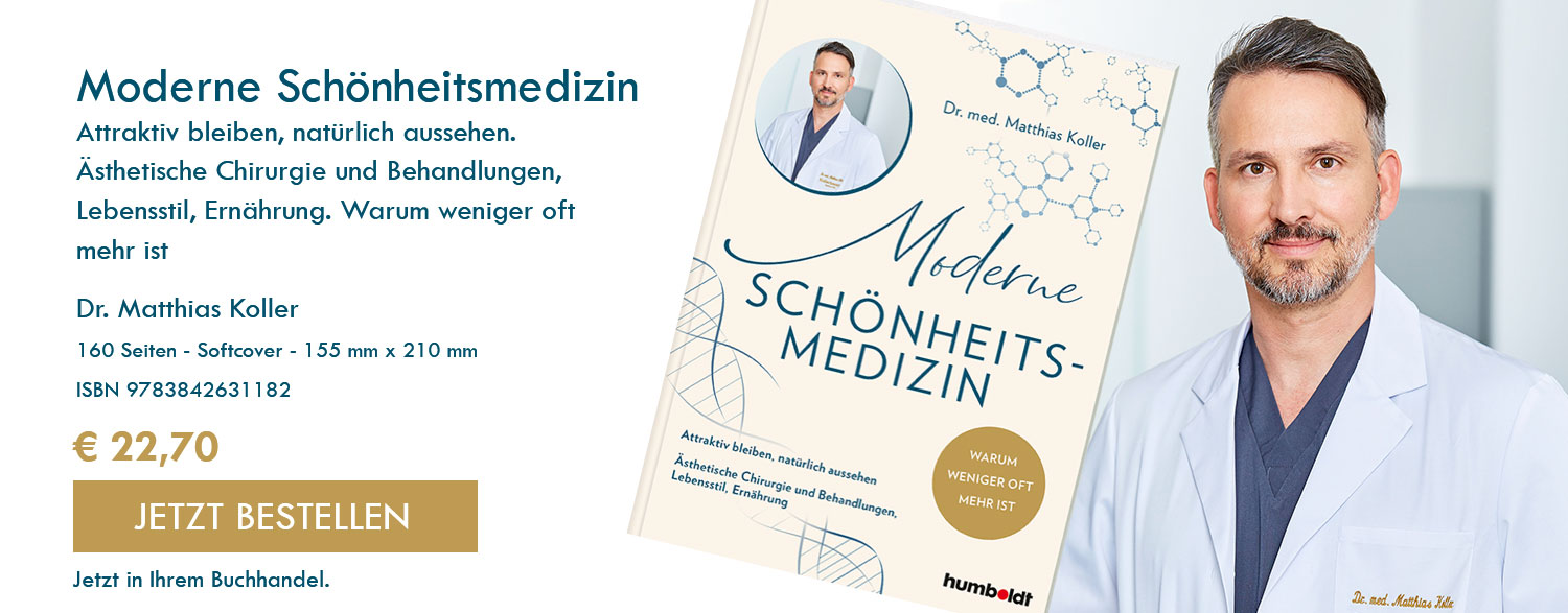 Buch moderne Schönheitsmedizin Dr. Matthias Koller